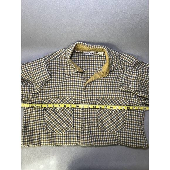 Vintage Holubar Wool Flannel Button Up Shirt Men’s Medium Plaid Gorpcore - Picture 6 of 7